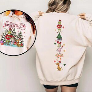 It's the Most Wonderful Time of the Year Funny Grinch Christmas Sweatshirt 05